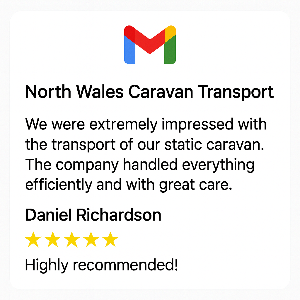 North Wales Caravan Transport - Richardson